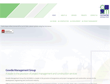 Tablet Screenshot of gmgroup.com.au